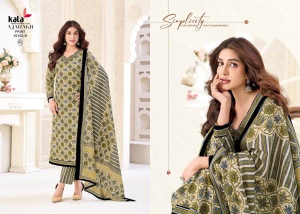 Kala ajrakh vol 1 ethnic dress material wholesale